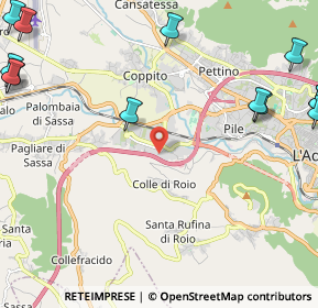 Mappa Loc, 67100 L'Aquila AQ, Italia (3.69357)