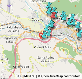 Mappa Loc, 67100 L'Aquila AQ, Italia (2.3425)