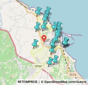 Mappa Via Palombo Padre Leonardo, 66026 Ortona CH, Italia (1.6185)