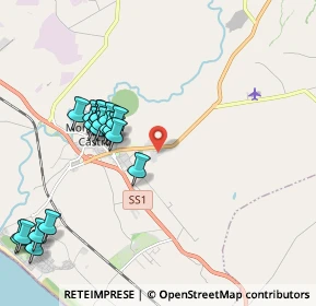 Mappa Strada Castrense, 01014 Montalto di Castro VT, Italia (2.257)