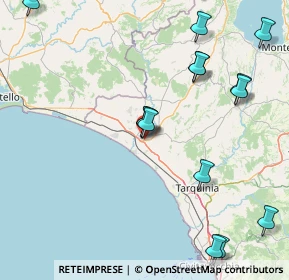 Mappa Via Regisvilla, 01014 Montalto di Castro VT, Italia (20.82071)