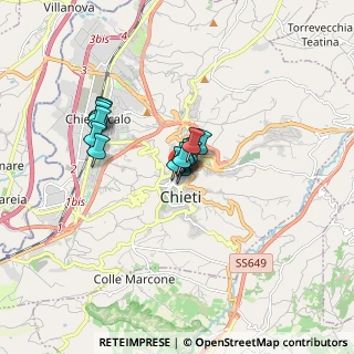 Mappa Via Asinio Herio, 66100 Chieti CH, Italia (1.12571)