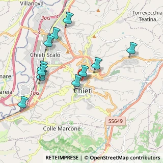 Mappa Via dei Vezi, 66100 Chieti CH, Italia (2.14727)