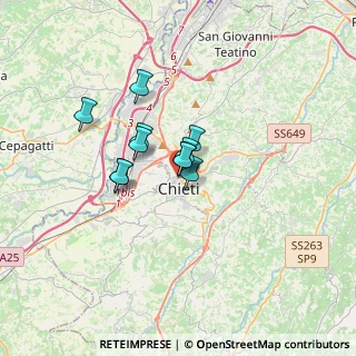 Mappa Via San Paolo, 66100 Chieti CH, Italia (2.11818)
