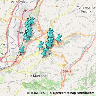 Mappa Via San Paolo, 66100 Chieti CH, Italia (1.526)
