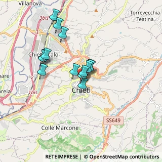 Mappa Via San Paolo, 66100 Chieti CH, Italia (1.49643)