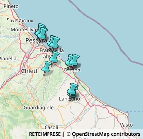 Mappa Via Tommaso Alessandrini, 66026 Ortona CH, Italia (12.80875)