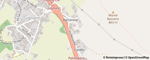 Mappa L'Aquila