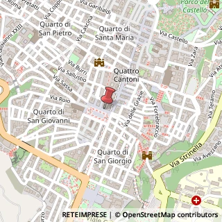 Mappa Piazza Duomo, 7, 67100 L'Aquila, L'Aquila (Abruzzo)