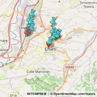 Mappa Via Vernia Nicoletto, 66100 Chieti CH, Italia (1.75667)