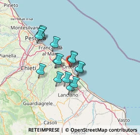 Mappa Largo Alberto Massari, 66026 Ortona CH, Italia (10.24333)