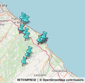 Mappa Largo Alberto Massari, 66026 Ortona CH, Italia (6.54067)