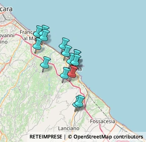 Mappa Largo Alberto Massari, 66026 Ortona CH, Italia (5.38467)