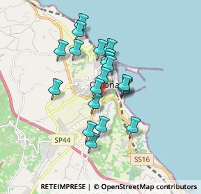 Mappa Largo Alberto Massari, 66026 Ortona CH, Italia (1.4565)