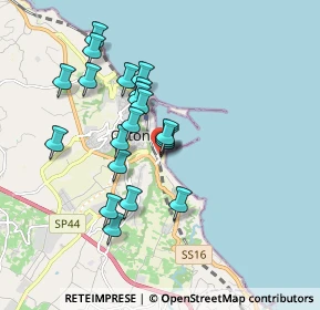 Mappa Localita' Lido Saraceni, 66026 Ortona CH, Italia (1.657)