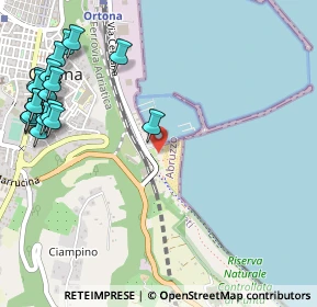 Mappa Localita' Lido Saraceni, 66026 Ortona CH, Italia (0.7725)