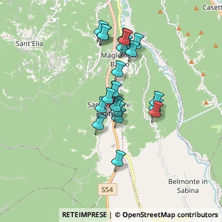 Mappa Via Generale Amedeo Liberati, 02100 Rieti RI, Italia (1.6)