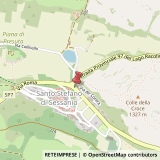 Mappa Via Garibaldi, 1, 67020 Santo Stefano di Sessanio, L'Aquila (Abruzzo)