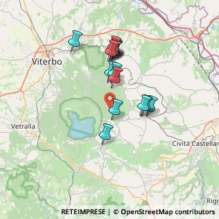 Mappa SP 67, 01032 Caprarola VT (6.45667)