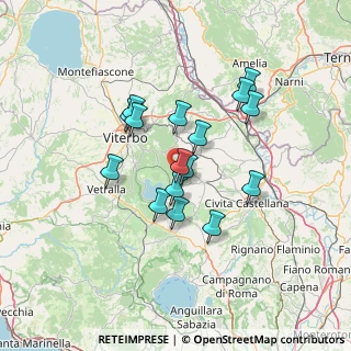 Mappa SP 67, 01032 Caprarola VT (11.77688)