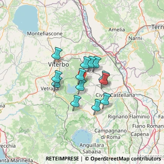 Mappa SP 67, 01032 Caprarola VT (9.71308)