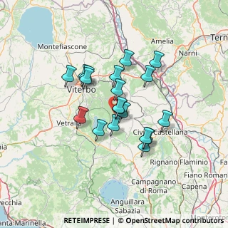 Mappa SP 67, 01032 Caprarola VT (11.15316)