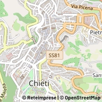 Карта Chieti