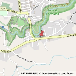 Mappa Via Giuseppe Parini, 5, 01030 Corchiano, Viterbo (Lazio)