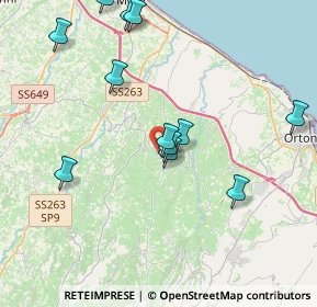 Mappa 66010 Tollo CH, Italia (4.32083)
