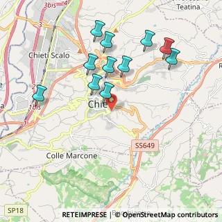 Mappa Via Eugenio Bruno, 66100 Chieti CH, Italia (2.06636)