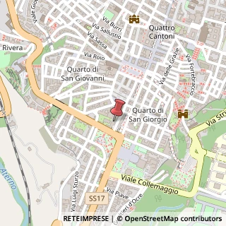 Mappa Via Sant'Agostino, 13, 67100 L'Aquila, L'Aquila (Abruzzo)