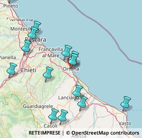 Mappa Contrada Villa Pincione, 66026 Ortona CH, Italia (19.70357)