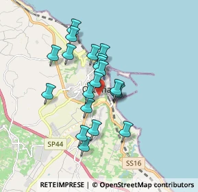 Mappa Contrada Villa Pincione, 66026 Ortona CH, Italia (1.454)