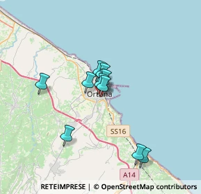 Mappa Contrada Villa Pincione, 66026 Ortona CH, Italia (2.52455)