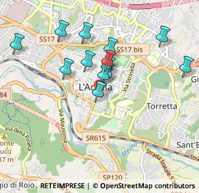 Mappa Via San Michele, 67100 L'Aquila AQ, Italia (0.88462)