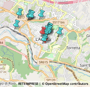 Mappa Via San Michele, 67100 L'Aquila AQ, Italia (0.755)