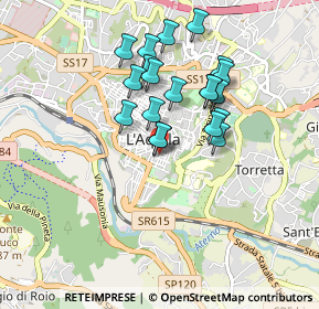 Mappa Via San Michele, 67100 L'Aquila AQ, Italia (0.7895)