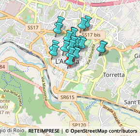 Mappa Via San Michele, 67100 L'Aquila AQ, Italia (0.6355)