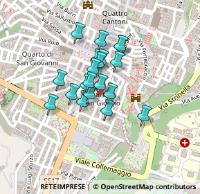 Mappa Via San Michele, 67100 L'Aquila AQ, Italia (0.1545)