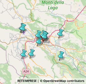 Mappa Via San Michele, 67100 L'Aquila AQ, Italia (5.32182)