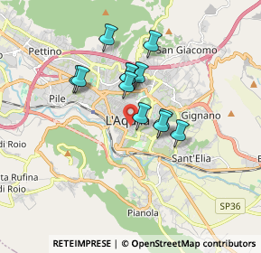 Mappa Via San Michele, 67100 L'Aquila AQ, Italia (1.37667)