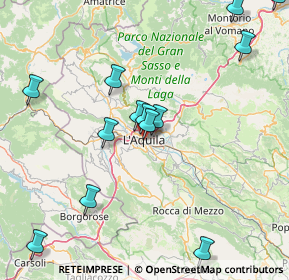 Mappa Via San Michele, 67100 L'Aquila AQ, Italia (19.11615)