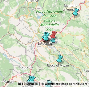 Mappa Via San Michele, 67100 L'Aquila AQ, Italia (23.253)