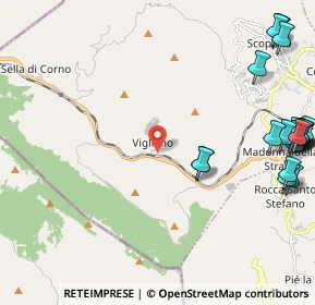 Mappa Via Vigliano, 67019 Scoppito AQ, Italia (3.2875)