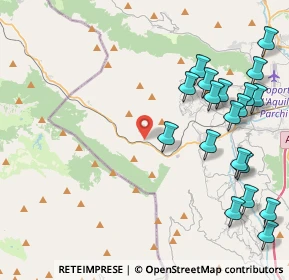 Mappa Via Vigliano, 67019 Scoppito AQ, Italia (5.6495)