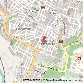 Mappa Corso Federico II, 58, 67100 L'Aquila, L'Aquila (Abruzzo)
