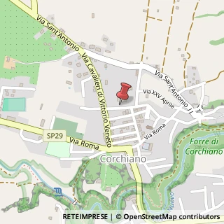 Mappa Via Borgo Umberto I, 82, 01030 Corchiano, Viterbo (Lazio)