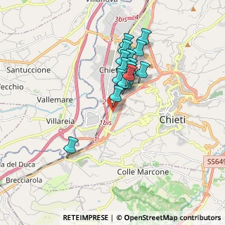 Mappa Via Feltrino, 66100 Chieti CH, Italia (1.51059)