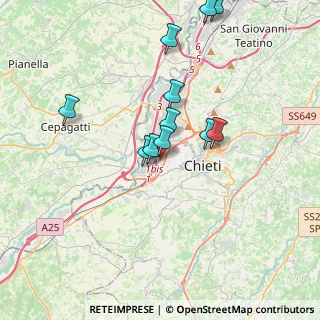 Mappa Via Feltrino, 66100 Chieti CH, Italia (4.12083)