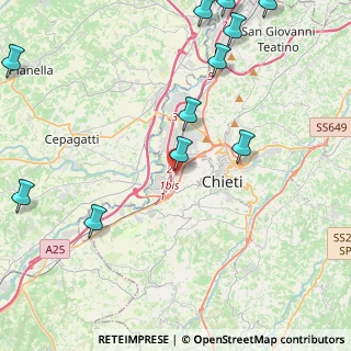 Mappa Via Feltrino, 66100 Chieti CH, Italia (6.3725)